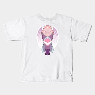 cute Queen Angella Kids T-Shirt